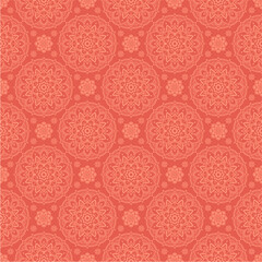 seamless damask pattern