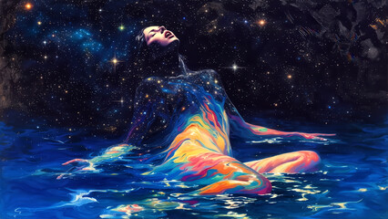 the generated art. knowledge of the subtle planes of the universe	