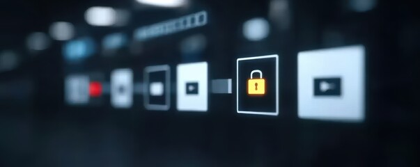 The system uses secure binary processes where private information is shielded by a firewall across the entire network