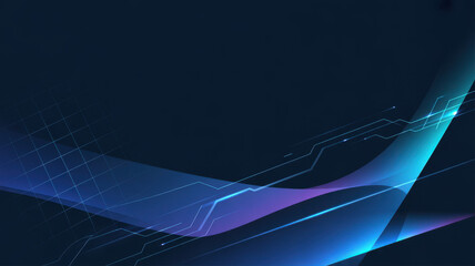 abstract technology background with lines digital connection grid