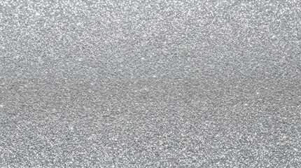Obraz premium Sparkling Silver Glitter Texture Background with Bright Macro Detail