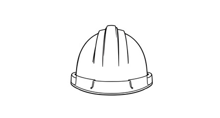 Fototapeta premium helmetoutline, safetyhelmet, hardhat, constructionhelmet, protection, protectivegear, equipment, industrial, industry, worker, engineering, building, contractor, site, factory, maintenance, repair, sa