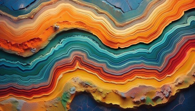 geology fossil strata concept striking geological layers showcasing natural textures and colors in earth s crust