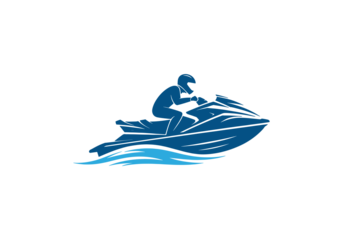 Jets ski Water sport logo, Water Sport Logo Jet Ski Sports Logo On Transparent Background PNG 