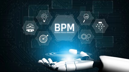 AI supports BPM by analyzing processes, optimizing workflow, and increasing productivity through...