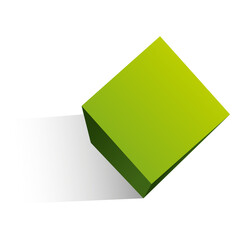 3d cube shape