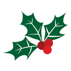 Fototapeta premium Mistletoe icon 32