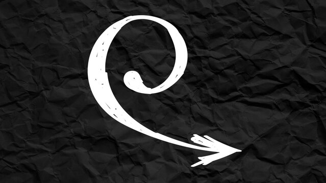 Scribble Arrow Overlay 08