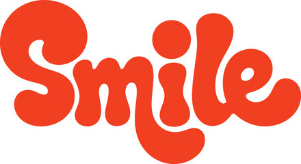 Smile Retro Typography