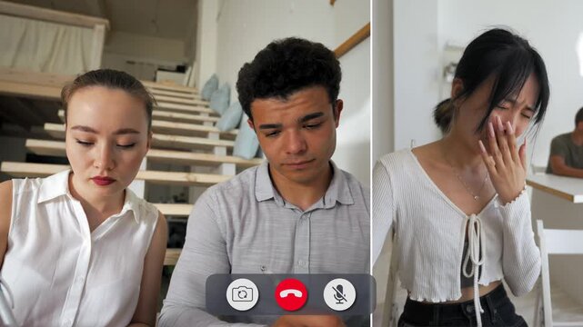 Engaged students interact with their instructors in a lively online learning environment while overcoming challenges and sharing insights from their homes.