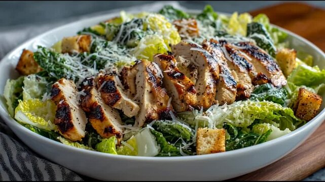 Grilled Chicken Caesar Salad