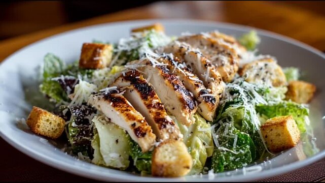 Grilled Chicken Caesar Salad