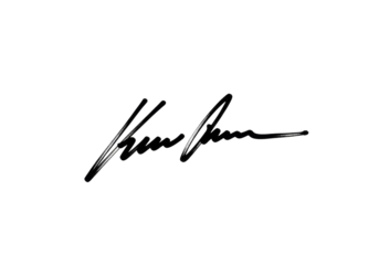 Extreme macro close-up of an elegant, sweeping abstract calligraphic black ink signature with raised texture, isolated on a transparent seamless background. Concept of authority and formal identity