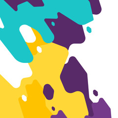 Abstract splash background vector