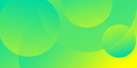 Light yellow and green abstract geometric background with gradient colors and circular shapes. Perfect for modern designs, posters, banners, wallpapers, and digital projects.