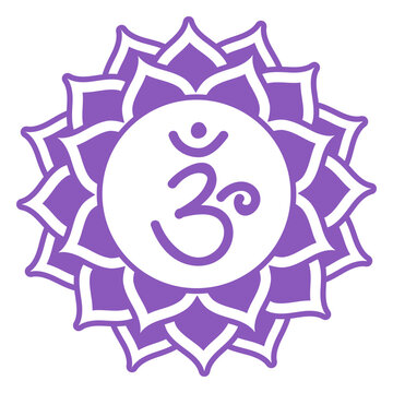 Crown chakra symbol