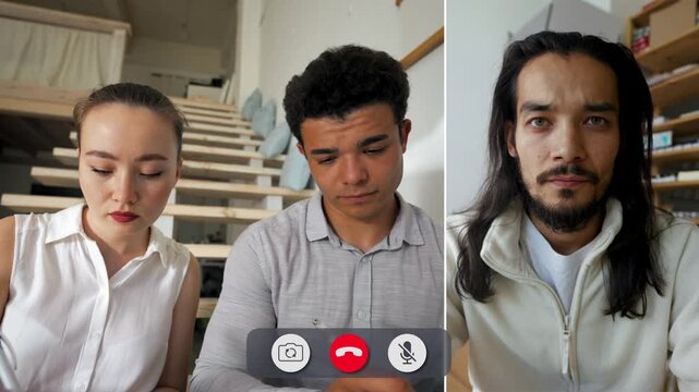 Students and teachers communicate across a split screen, sharing knowledge and insights in a focused online classroom. Concentration and interaction shine brightly.