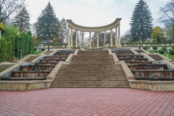 Fototapeta premium Urban staircases in parks