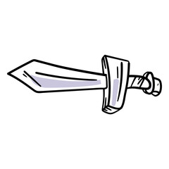 Obraz premium Toy sword stroke