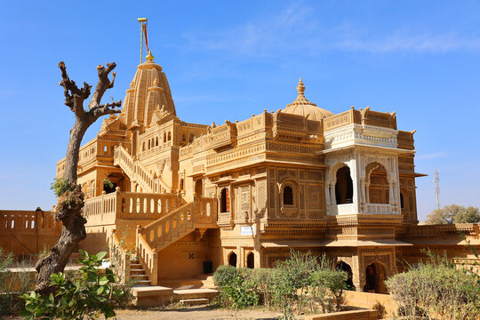 Lodurva Jain Temple, near Jaisalmer in Rajasthan, India is dedicated to the 23er Tirthankara Parshvanatha and is also a popular Jain pilgrim for Jains from Rajasthan
