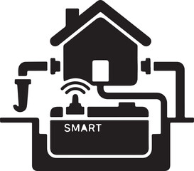 Smart home automation system with battery backup