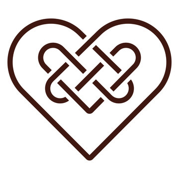 Celtic heart knot