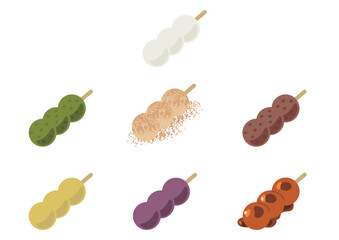 お団子のセット