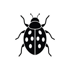 Ladybug Logo Icon Vector Illustration