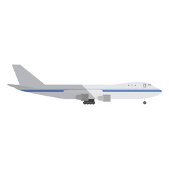 Fototapeta premium Business jet illustration