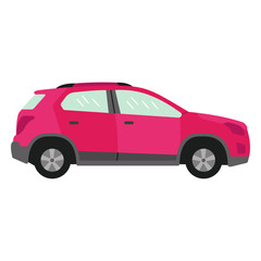 Fototapeta premium Cuv car flat