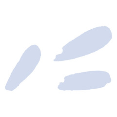 Fototapeta premium Footsteps in snow silhouette footsteps