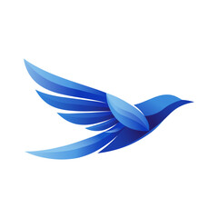 Naklejka premium Bluebird logo