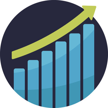 Symbolizes progress, success metrics, and professional development analytics.