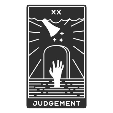 Tarot card judgement cut out