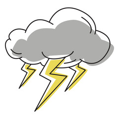 Lightning color stroke