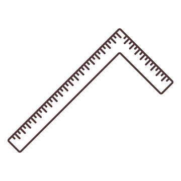 Square ruler tool stroke