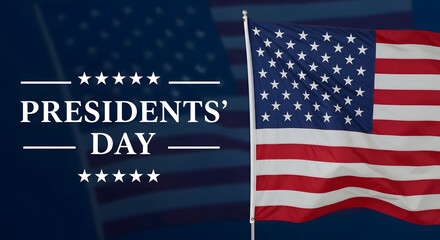 Presidents day celebration in the united states of america