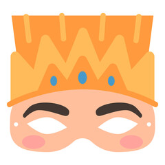 Mardi gras flat mask © Vexels