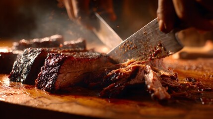 close up of a piece of meat