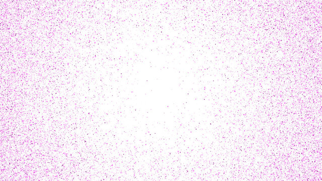 Purple glitter sparkles isolated on transparent background