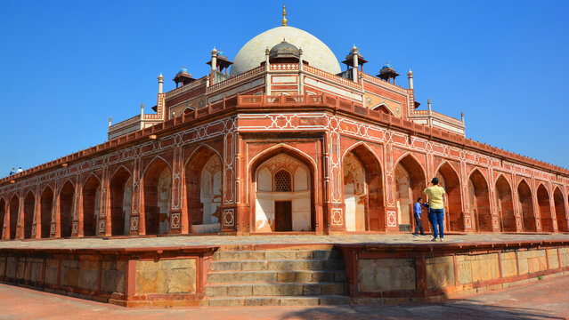 Humayun's tomb is the tomb of the Mughal Emperor Humayun in Delhi, India.The tomb was commissioned by Humayun's first wife and chief consort, Empress Bega Begum 