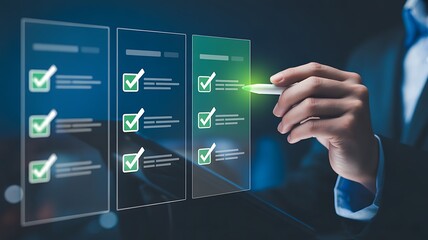 Interactive task management interface