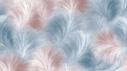 Abstract Swirling Patterns in Soft Pastel Colors