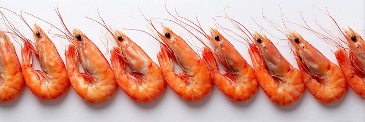 abstract shrimps background