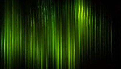 Vibrant lime green neon stripes with dark rhythmic pattern