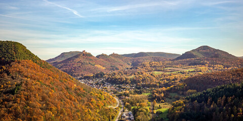 Aussicht auf den Pf&auml;lzer Wald