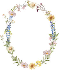 Obraz premium frame of flowers