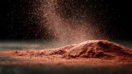 Pile of Copper Powder