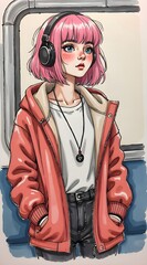 young woman in sunglasses