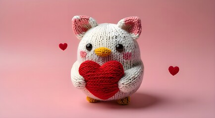 easter bunny with eggs